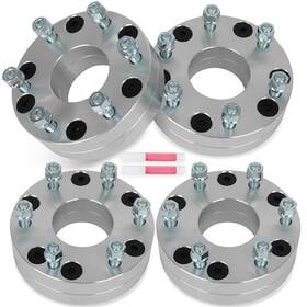 12359220 Luxfineparts 4 Pcs 12x1.5 Wheel Adapters 2 Inch For Toyota Tacoma 5 Lug To 6 5x4.5 6x5.5