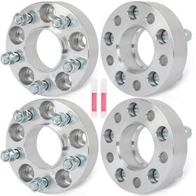 12359227 Luxfineparts 4 Pcs 14x1.5 Hub Centric Wheel Spacers 1.5 Inch For Dodge Challenger 2008-2022 5x115