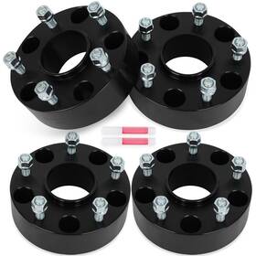 12359232 Luxfineparts 4 Pcs 2 Inch Hub Centric Wheel Spacers For Dodge Ram 1500 1994-1999 2000 2001 5x5.5