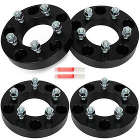 12359244 Luxfineparts 4 Pcs Wheel Adapters 1.25 Inch For Dodge Ram 1500 1994-2010 5x139.7 To 5x114.3 5 Lug