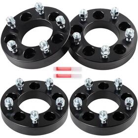 12359259 Luxfineparts 4x Wheel Adapters 1.25 Inch For Dodge Grand Caravan Journey 2009-2020 5x127 To 5x135