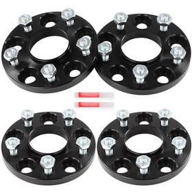 12359262 Luxfineparts 4 Pcs Hub Centric Wheel Spacers 5x114.3 For Mazda 3 Mx-5 Miata 2006-2016 15mm