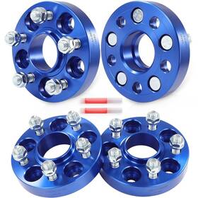 12368766 Luxfineparts 4 Pcs 1 Inch Hub Centric Wheel Spacers 5x100 For Subaru Impreza 1993-2023 12x1.25