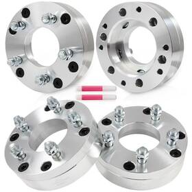 12368768 Luxfineparts 4x 2 Inch Wheel Adapters To 5x4.75 For Chevrolet Silverado 1500 Sierra 6x5.5