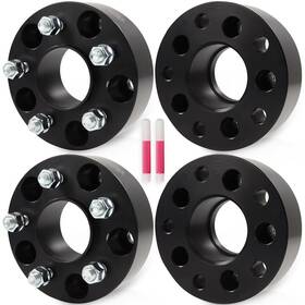 12368771 Luxfineparts 4x 1/2 Inch X20 Wheel Adapters 5x127 To 5x114.3 For Jeep Wj Wk Jk Xk 5x5 5x4.5 2