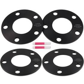 12368780 Luxfineparts 4pcs 5x112 Wheel Spacers 1/4 Inch 6mm For Bmw Mercedes-benz Audi Volkswagen Models