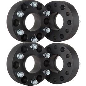 12368782 Luxfineparts 4 Pcs Hub Centric Wheel Spacers 2 Inch 6x5.5 For Chevrolet Silverado 1500 1999-2023