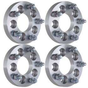 12368793 Luxfineparts 4x 1 Inch Wheel Adapters To 5x114.3/ 5x4.5 For 2003-2022 Toyota Corolla 5x100 5 Lug