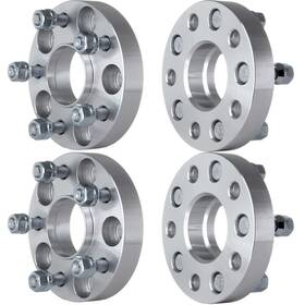 12368807 Luxfineparts 4pcs 5x4.5 1 Inch Hubcentric Wheel Spacers 12x1.5 For Acura Rl Rsx Cl Ilx Tl Tlx