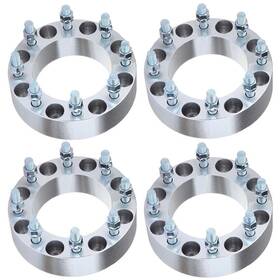 12368819 Luxfineparts 4 Pcs 8x170 2 Inch Wheel Spacers For Ford F250 F350 Super Duty 1999-2002 14x2 Studs 12368819 Luxfineparts 4 Pcs 8x170 2 Inch Wheel Spacers For Ford F250 F350 Super Duty 1999-2002 14x2 Studs
