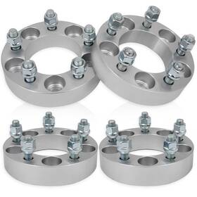12368820 Luxfineparts 4p 12x1.5 1.25 Inch Wheel Spacer For 1998-2022 Toyota Sienna Honda Accord Cr-z 5x4.5