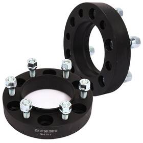 12375126 Luxfineparts 2 Pcs 6x5.5 1.25 Inch Hub Centric Wheel Spacers For Toyota 4runner Lexus Gx460 Gx470