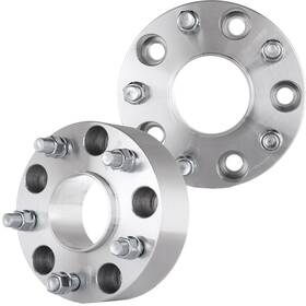 12375127 Luxfineparts 2 Pcs 9/16 Inch X18 Hub Centric Wheel Spacers For Dodge Ram 1500 2002-2013 5x5.5