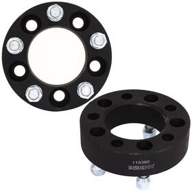 12375136 Luxfineparts 2 Pcs 5x4.5 1.5 Inch Wheel Spacers 5x114.3 For Jeep Cherokee Xj Wrangler Tj 1/2 X20