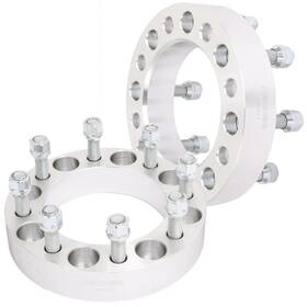 12375140 Luxfineparts 2 Pcs 14x1.5 1.5 Inch Wheel Spacers 8x6.5 For Chevy Silverado 2500 3500 Hd 2001-2010