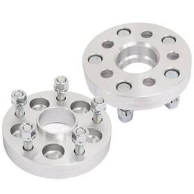 12375843 Luxfineparts 2 Pcs 5x4.5 25mm Wheel Adapters For Subaru Outback 2000-2013 5x100 To 5x114.3