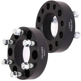 12375848 Luxfineparts 2 Pcs 14x2 1.5 Inch Wheel Spacers 6x135 Fit For Ford F150 Expedition 2004-2014 6 Lug