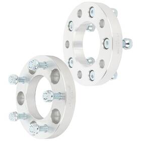 12392393 Luxfineparts 2pcs 1 Inch Wheel Spacers 5x5/ 5x127 For 1999-2010 Jeep Grand Cherokee Wj Wk 1/2 X20