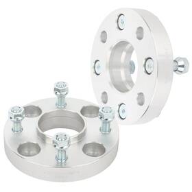 12392396 Luxfineparts 2x 4x4.5 1 Inch Hubcentric Wheel Spacers For 2007-2012 Versa 2000-2010 Nissan Sentra