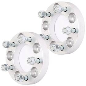 12392407 Luxfineparts 2x 12x1.5 25mm Wheel Spacers For Hyundai Genesis Coupe Veloster Santa Fe 5x4.5