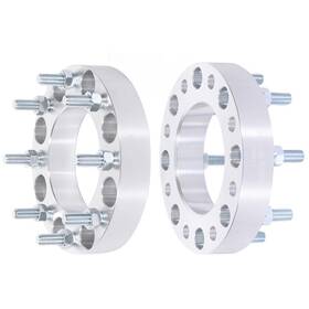 12392421 Luxfineparts 2pcs 8x180 1.5 Inch Wheel Spacers For 2011-2023 Chevy Silverado 2500 Hd 3500 Srw