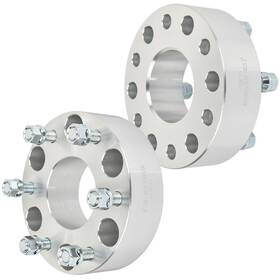 12396316 Luxfineparts 2pcs 14x1.5 2 Inch Wheel Spacers For Chevrolet Tahoe Gmc Yukon 6lug 1995-2023 6x5.5