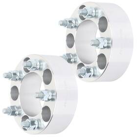 12396320 Luxfineparts 2pcs 12x1.5 2 Inch Wheel Spacers For Mazda 3 6 Honda Civic 2004-2021 5x4.5 5x114.3