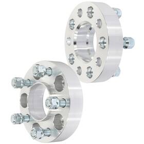 12396324 Luxfineparts 2x 5x4.5 1.25 Inch Hub Centric Wheel Spacers For 2008-2023 Dodge Charger Challenger