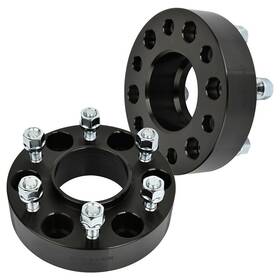 12396327 Luxfineparts 2pc 6x5 1.5 Inch Hub Centric Wheel Spacers For 2002-2009 Gmc Envoy Chevy Trailblazer