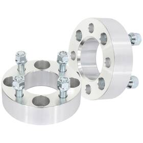 12396355 Luxfineparts 2pcs 68.5mm Cb Wheel Spacers 4x101.6 1.5 Inch For Ez Go Golf Carts Club Cars 1/2 X20