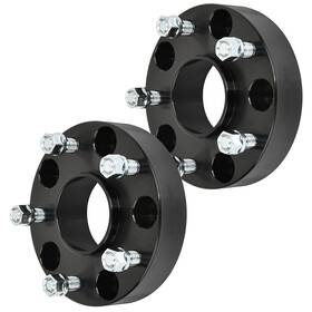 12402489 Luxfineparts 2pcs 14x1.5 1.5 Inch Hub Centric Wheel Spacers For 2012-2022 Ram 1500 Classic 5x5.5