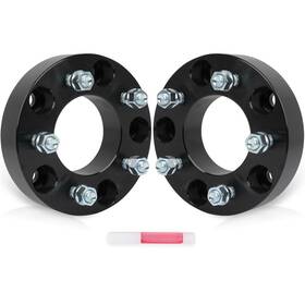 12402503 Luxfineparts 2pcs 1/2 Inch -20 Wheel Adapters 5x5.5 For Dodge Ram 1500 1994-2001 1995 To 5x5 1.5