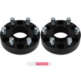 12402505 Luxfineparts 2pcs 14x1.5 1.5 Inch Hub Centric Wheel Spacers 6x5.5 For Ram 1500 6 Lug 2019-2023