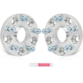 12402512 Luxfineparts 2pcs 12x1.5 1 Inch Wheel Spacers 5x4.5 For Toyota Rav4 Avalon Camry Mr2