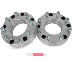 12402521 Luxfineparts 2pcs 14x1.5 2 Inch Wheel Adapters 6x5.5 To 8x170 For Chevrolet Gmc 6 Lug 8