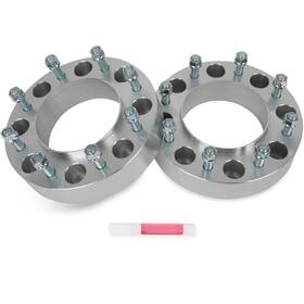 12402524 Luxfineparts 2pc 8x200 2 Inch Hub Centric Wheel Spacers For Ford F350 Super Duty Dually 2005-2023