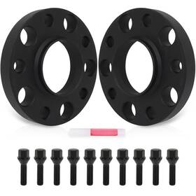 12402526 Luxfineparts 2 Pcs 12x1.5 20mm Hub Centric Wheel Spacers 5x120 For Bmw 528i 525i 328i E36 E46