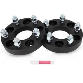 12402527 Luxfineparts 2 Pcs 5x100 1 Inch Wheel Adapters For Toyota Chevy Chrysler Dodge Pontiac To 5x114.3