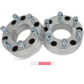 12402551 Luxfineparts 2pcs 5x135 2 Inch Wheel Adapters To 6x5.5 For Ford F-150 5 Lug 6 1997-2003