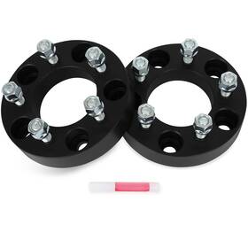 12402552 Luxfineparts 2pcs 5x5 1.25 Inch Wheel Adapters For Jeep Wrangler Jk Grand Cherokee Wj Wk To 5x4.5