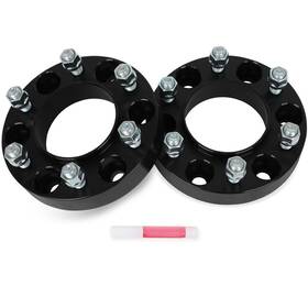 12407515 Luxfineparts 2pcs 14x1.5 1.25 Inch Hub Centric Wheel Spacers 6x5.5 For 2022-2023 Toyota Tundra
