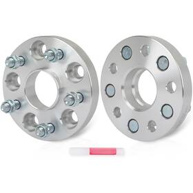 12407520 Luxfineparts 2pcs 5x120 1 Inch Hub Centric Wheel Spacers For Honda Pilot Ridgeline 2009-2022 25mm