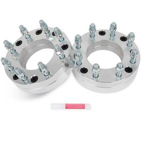12407528 Luxfineparts 2pcs 5x5.5 2 Inch Wheel Adapters For Ram 1500 With 8 Lug Wheels 2012-2018 To 8x6.5
