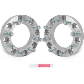 12407530 Luxfineparts 2pcs 8x180 8x6.5 1.5 Inch Wheel Spacers Fit For Gmc Sierra 2500 Hd 2011-2023 14x1.5