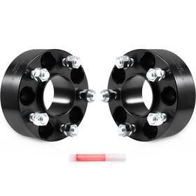 12407537 Luxfineparts 2 Pcs 5x4.5 Inch Wheel Spacers Fit For Dodge Challenger 2008-2023 14x1.5 71.5mm