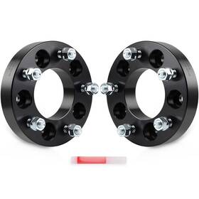12407548 Luxfineparts 2x 5x127 1.25 Inch Wheel Adapters To 5x135 For 2009-2020 Dodge Grand Caravan Journey
