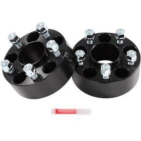 12407550 Luxfineparts 5x110 2 Inch Hub Centric Wheel Spacers For 2017-23 Jeep Cherokee Compass 1.3l 2.0l