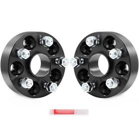 12407555 Luxfineparts 2pcs 5x100 1.5 Inch Hub Centric Wheel Spacers Fit For 2004-2022 Toyota Corolla Prius