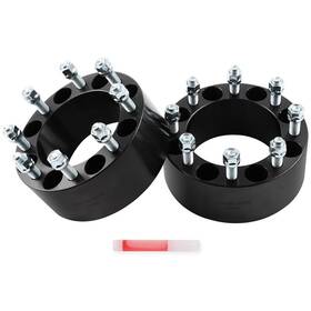 12407557 Luxfineparts 2pcs 9/16 Inch X18 Wheel Spacers 3 8x6.5 Fits 1995-2010 2011 Dodge Ram 2500 3500