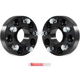 12407559 Luxfineparts 2x 5x120 1.5 Inch Hub Centric Wheel Spacers 5x4.75 For Chevy Camaro Impala 2014-2019